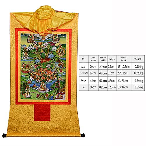Amazon.co.jp: Gandhanra Tantric チベット仏教タンカ 壁掛け、8つの形